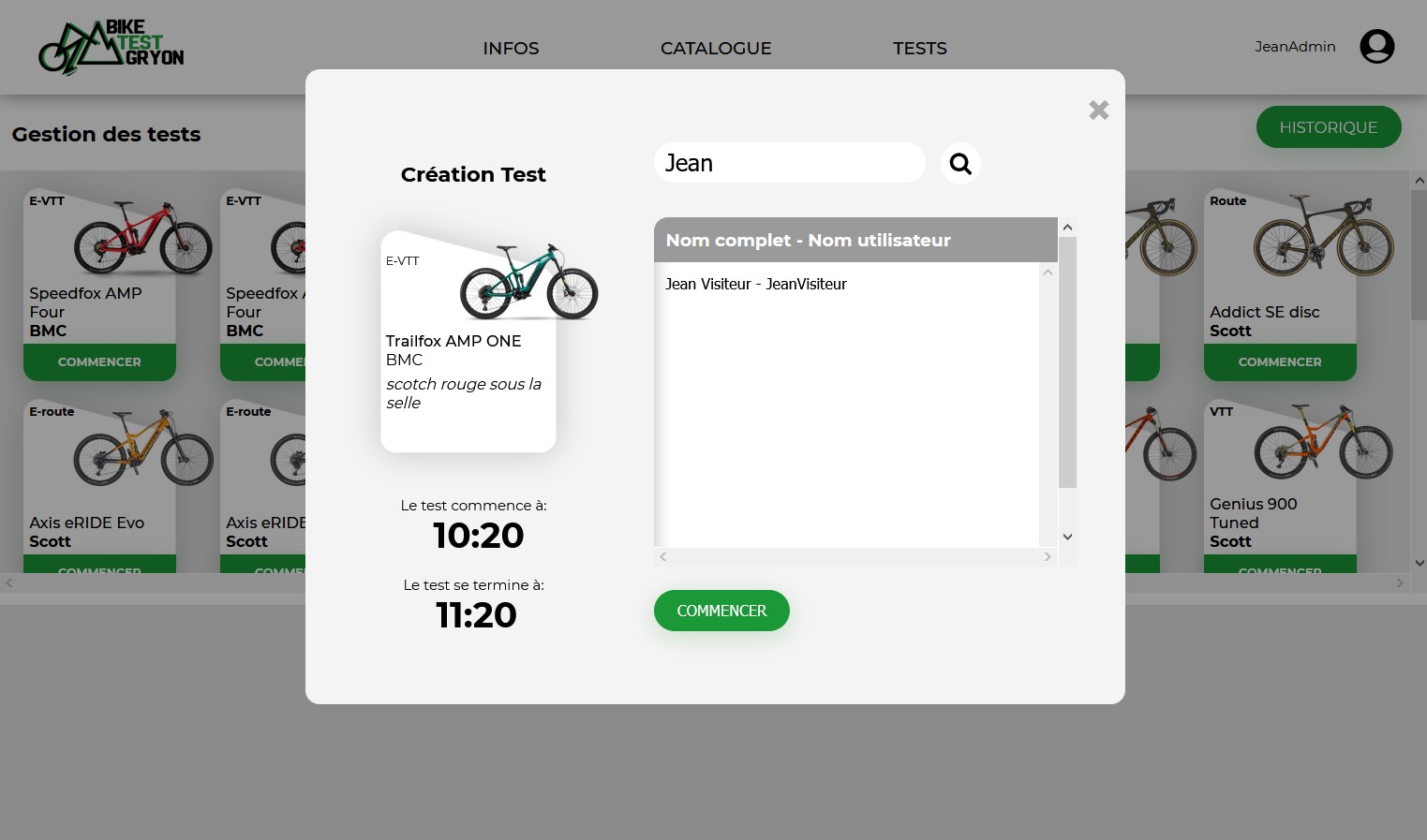 Gryon Bike Test screenshot